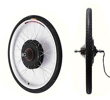 28 Zoll 36 V 250 W 48 V 1000 W Elektrisches Umbausatz Hinterrad Umrüstsatz für Fahrradlenker Spoke Sprocket Chain Drive für City Bike (48 V)