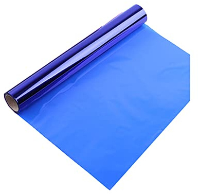 Bodhi2000 Zellophanpapier Geschenkpapier Bunte Leckereien Cellophanpapier Rolle Zart für Neujahr 1 Rolle Blau