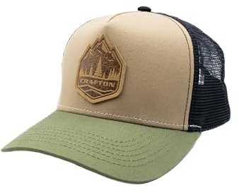 Crafton Mesh Trucker Cap - Baseball Cap - Unisex - atmungsaktiv - individuell verstellbar Motive - für Damen und Herren
