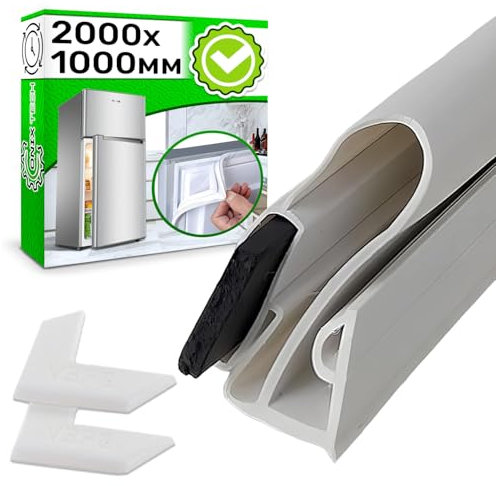 Kit Universal Magnéticas Junta Puerta Frigorifico con Congelador 2000x1000 mm - Garantía de 5 Años - MADE IN ITALY - ONIX TECH