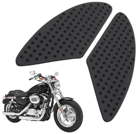 WeddHuis Adesivo Serbatoio Moto in Gomma Antiscivolo, Adesivo di Protezione in Gomma del Serbatoio Della Moto, Universale, antiscivolo, adesivo moto