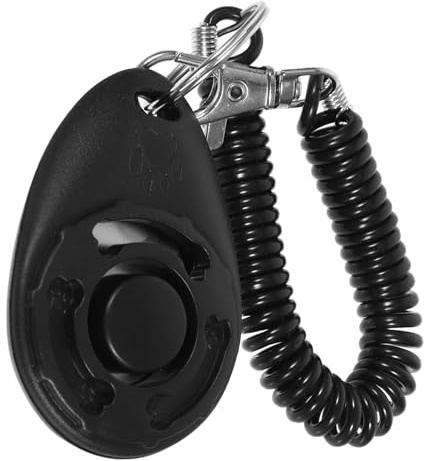SEWOART Hundetraining Clicker Mit Verstellbarem Armband Leichter Trainingsklicker Für Welpen Und Hunde Professionelles Verhaltenstraining Tool Für Indoor Und Outdoor Einsatz