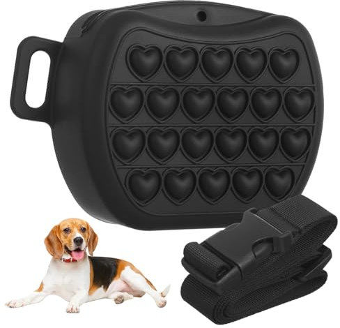 DRESSOOS Hundetraining Snacktasche Aus Silikon Langlebig Und Einfach Zu Reinigen Für Leckerlis Und Futter Für Outdoor-aktivitäten