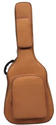 Amagogo 40 41 Zoll Gitarrenbag Gitarrenkoffer Große Pocket Oxford Stoff Polster Rucksack Gitarre Gig -Tasche für Notebook - Musikdateien