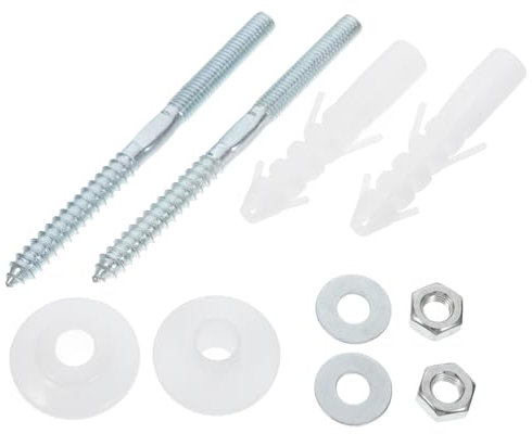 Holibanna 1 Set Di Viti Per Installazione Di Lavandini Sospesi Viti Per Testiera Per Montaggio Di Pannelli Doccia Tappo Universale Per Lavandino Del Bagno Kit Di Riparazione Per