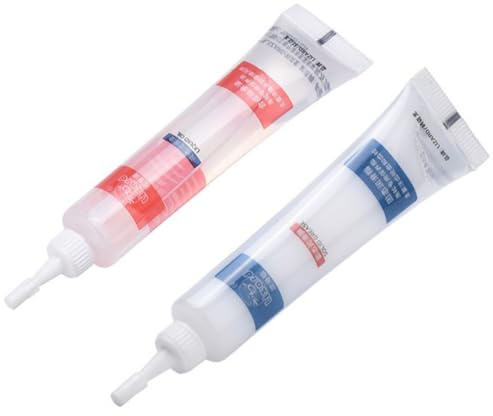 FACAIIO Fett und Öl zur Wartung von Angelrollen, 20 ml Schmiermittel-Set mit niedriger Viskosität, für geschlossene Radgeräte