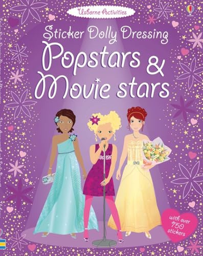 Sticker Dolly Dressing: Popstars and Movie Stars (Usborne Sticker Dolly Dressing): 1
