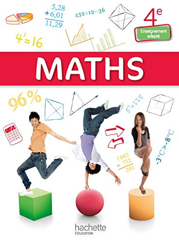 Mathématiques 4e Enseignement adapté - Livre élève consommable - Ed. 2015