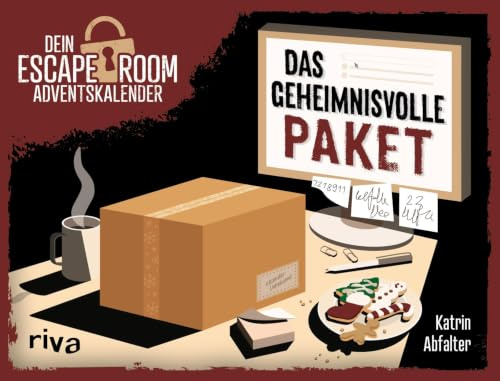 Dein Escape-Room-Adventskalender – Das geheimnisvolle Paket: 24 packende Rätsel in einem Escape-Krimi | Das perfekte Geschenk für Spielefans. Mit Seiten zum Auftrennen. Ab 12 Jahren