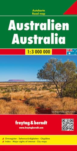 freytag & berndt Straßenkarte Australien 1:3 Mio.: Auto + Straßenkarten