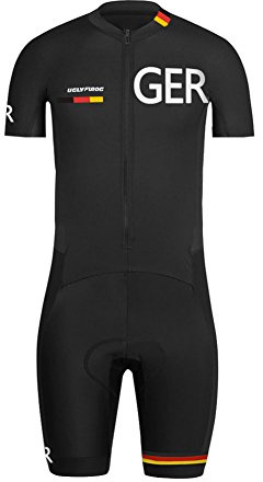 UGLY FROG Deutschland 2018 Neuen Männer Fahrrad Breathable Frühling & Herbst Kurzarm Radfahren Skinsuit Herren Fahrradtrikot Outdoor Sports Wear Triathon Bekleidung Fahrradbekleidung