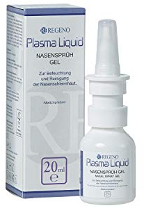 Plasma Liquid Nasensprühgel 20 ml - der Schutz gegen Viren - mit in Studien nachgewiesener Schutzwirkung - hilfreich bei Sinusitis, Pollenallergie + Infekten