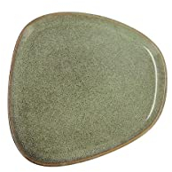 Bidasoa Ikonic Plato Llano Cerámico 14x13,6cm Gres Apto Microondas Borde Fino