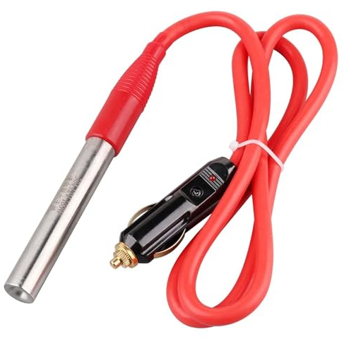 Immersion Water Heating Element DC Vehicle Mounted Portable Cartridge Heater 100w/200w (Color : 12V 100W)