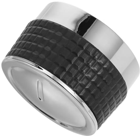 VILLCASE Boutons de Vanne de Brûleur de Remplacement pour Barbecue à Gaz en Plastique Design Élégant et Réglage Facile Température Cuisine Extérieure