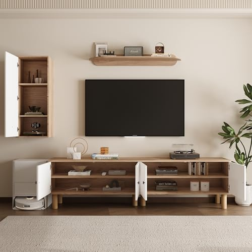 Lcoho Parete per soggiorno, 3 TLG ., Miglior da: Highboard, armadi, parete parete pannelli per porte in legno e bianco intagliato.