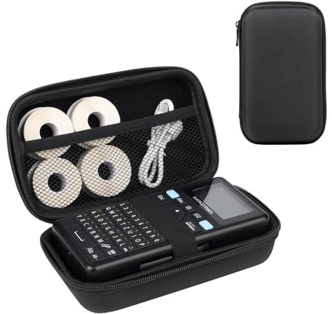 SUPVAN E11 Etiquetadora Funda Protectora Portátil, con Bolsa de Malla y Correa Elásticaantiurto, Caja de Antiurto, Impermeable, Antipolvere, Negro (Solo Caso)
