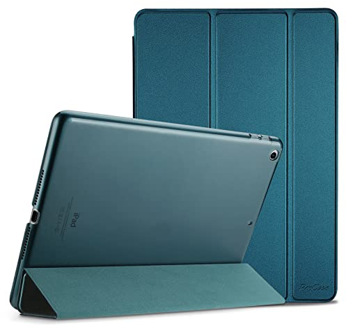 ProCase Smart Case for iPad 6th/iPad 5th Generation/iPad 9.7 Inch Case 2018 2017(Model: A1893 A1954 A1822 A1823), Ultra Slim Lightweight Stand Case with Translucent Frosted Back -Teal