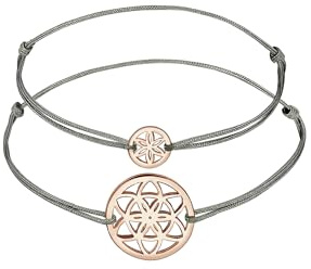 Elli Armband Damen Lebensblumen Motiv Basic 925 Silber rosé vergoldet