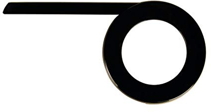 Herrmans Bike Components Slyde Fahrradkette Schwarz 42-44Zähne,140mm