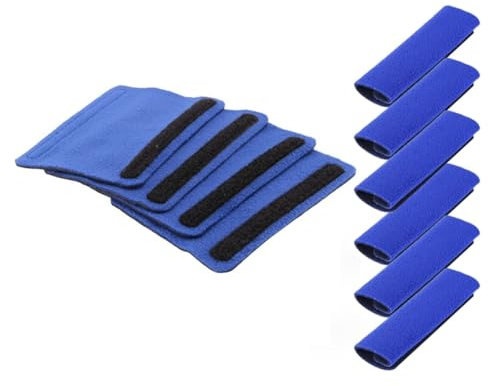 Xptieeck Masque Respiratoire Coussin Souple Masque à Oxygène Tapis de Protection Contre les Rayures Masque Couverture en Velours Prévenir les Empreintes Tissu 10 Pièces