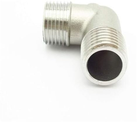 Wasseranschluss, 1/4 Zoll, 3/8 Zoll, 1/2 Zoll, 3/4 Zoll, 1 Zoll Außengewinde, 90-Grad-Winkelrohrverschraubung, Verbindungsstück, Adapter, Kupplung/3/4 Zoll(3/4)