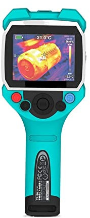 Termocamera portatile Termocamera professionale Termocamera portatile a infrarossi Termocamera ad alta risoluzione 120 * 90 Display LCD da 3,5 pollici con analisi PC e registrazione video