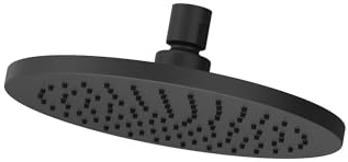Pfister USH-01SHW Modern Round 1.75 GPM Single Function Rain Shower Head - Matte Black