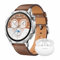 HUAWEI WATCH GT 5 46mm Braun+Extra FreeBuds 5i Weiß,Smartwatch,Kunstvolles Design,Sportfunktionen auf Profi-Niveau,Health-Tracking,EKG-Monitoring,bis zu 14 Tage Akkulaufzeit,GPS