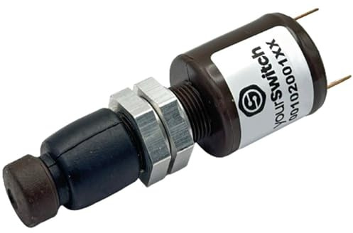 yourSwitch 00102001XX Bremslichtschalter Öffner 76/1 passend zu Same Deutz Fahr 01175755 Fendt D26733124 Nummer 76/1 Schalter für Bremslicht mit brauner Kappe