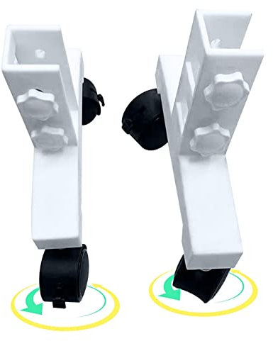 Halterungsrad – Möbelräder Für Elektrische Heizungen, 360°-Infrarotheizungsständer Mit Teilen | Transportroller-Fußrad, 2 Stück Infrarot-Heizungsständer Mit Nylon-Fußrad Für Einfache Bewegung