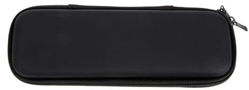 CVUTOVO Eva Mundharmonika Tasche mit Mundharmonika Halter Schwarz Staubdicht Tragbar Stoßfest