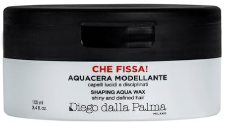 Diego Dalla Palma | CHEFISSA! - Aquacera Modellante Cera a Base d'Acqua Oil-Free, Tenuta Flessibile e Finish Lucido, 100ml