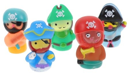 FUNNETOYU Fingerpuppen Pirat Spielzeug Für Kinder Pädagogisches Fingerspielzeug Aus Langlebigem Material Interaktives Lernspiel Für Kindergarten Und Zuhause