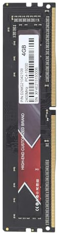 Tomantery Högpresterande DDR4 RAM Slim Aluminium PC4-19200 för Skrivbordsminne // PC 16GB (4 GB)