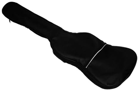 AMEEDA Gitarrentasche Rucksack for E-Bassgitarre, gepolsterte Tasche mit Zwei Tragegurten, wasserdichte Bassgitarrentasche