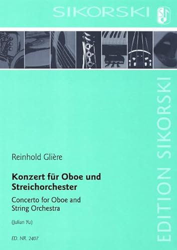 Konzert: Nach dem Konzert für Koloratur-Sopran und Orchester op. 82. oboe, string orchestra.