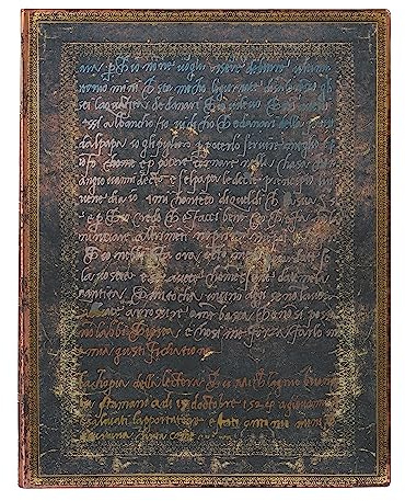 Michelangelo, Handwriting (Embellished Manuscripts Collection) Ultra Unlined Softcover Flexi Journal (Elastic Band Closure): Softcover mit Elastikbandverschluss