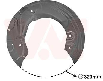 VAN WEZEL 0627371 - Amplificatore di potenza dei freni