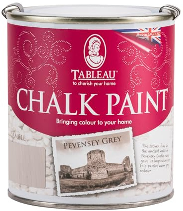Tableau Chalk Paint, Chalky Paint Shabby Chic 500ml Pevensy Grey TCPG500