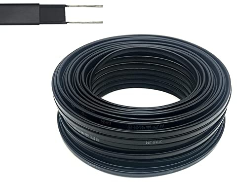Câble Chauffant Antigel 220 ou 230v -autoregulant Chauffage Électrique Fil Utilisation Pour Mettre Hors Gel Un Tuyau De Puit (Color : Largeur 8mm 20W/m, Size : 10m)