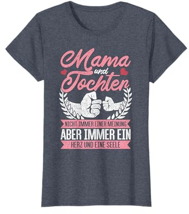 Mama Muttertag Mutter Und Tochter Geschenk T-Shirt