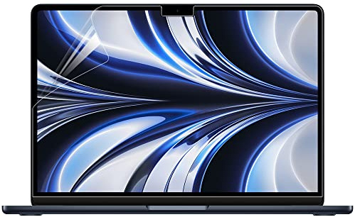 Arisase HD-Displayschutzfolie Für MacBook Air 13,6, High Definition | Kratzfeste, Transparente Displayschutzfolie Für MacBook Air 13'', Staubdicht, Einfach Anzubringen, Laptop-Zubehör, 2er-Pack