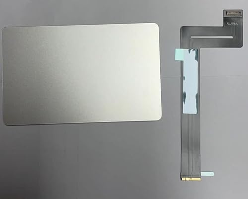 ICTION Pavé tactile A2251 avec câble pour MacBook Pro 13,3 Retina A2251 Touchpad 2020 Argenté