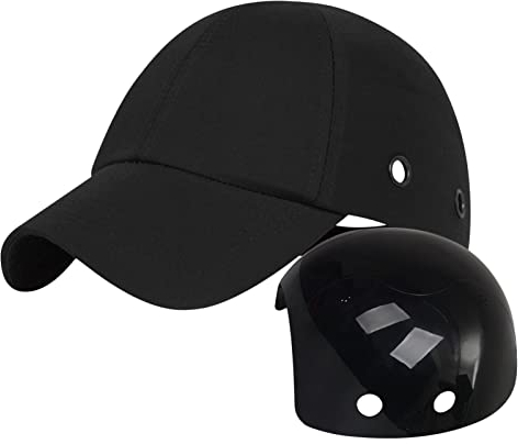Rurunklee Leichte Sicherheits Anstoßkappen Atmungsaktiver Baseball-Stil Schützender Schutzhelm Fahrrad Baseballhelm Für Männer Und Frauen