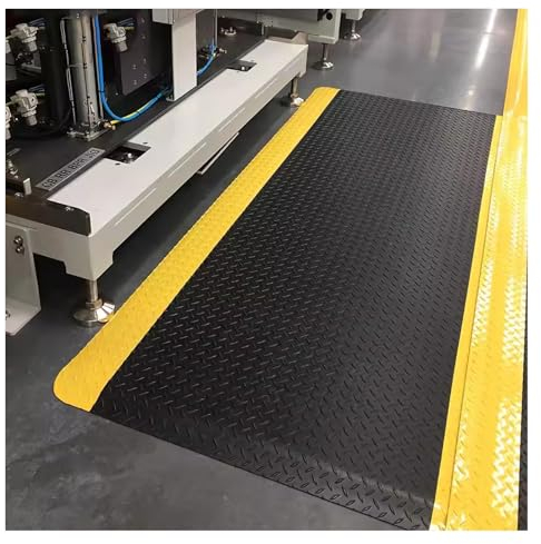 ZERVA Bodenmatte, Anti-Ermüdungs-Vinyl-Kissenschaum, 20 mm dick, Bequeme, rutschfeste Bodenmatten for gewerbliche und industrielle Arbeiten (Color : Style 1, Size : 70x110cm)