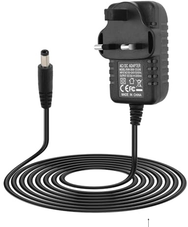 12V 2A Power Adapter UK Plug, AC to DC 12V Power Supply