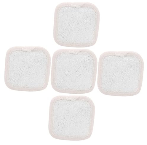 LALADEFIEE 5stücke Luffa Schwämme Für Dusche Exfolierende Körperreinigung Natürliche Badeschwämme Für Sanfte Hautpflege Für Entspannendes Badeerlebnis Schaumfördernd Und Langlebig