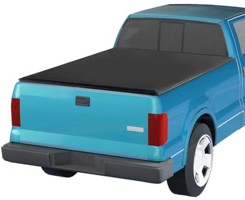 YBDFCBF 6,4 Fuß weiche, aufrollbare Laderaumabdeckung, kompatibel mit Dodge Ram 1500/2500/3500 2002–2024
