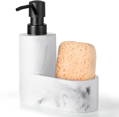 Shinowa Dispenser di Sapone per Piatti con Supporto per Spugna